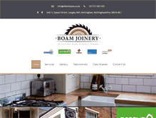 Tablet Screenshot of joinerynottingham.com